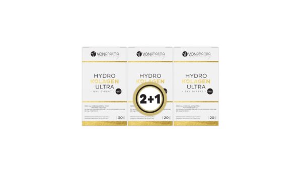 VONpharma PAKET - HYDRO KOLAGEN ULTRA (2000 DA) GEL DIREKT 20X AKCIJA 2+1 GRATIS