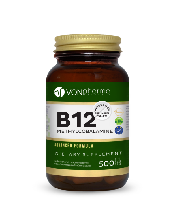 B12 METILKOBALAMIN (500 podjezičnih tablet)